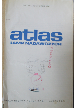 Atlas lamp nadawczych