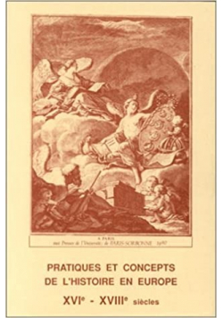 Pratiques et concepts de lhistoire Europe