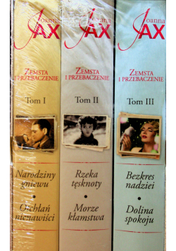 Zemsta i przebaczenie Tom od 1 do 3 NOWE