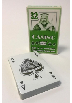 CASINO - karty do gry 32 karty Cartamundi