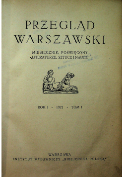 Przegląd Warszawski 1921 r