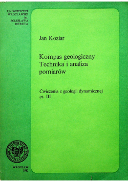Kompas geologiczny Technika i analiza pomiarów część III