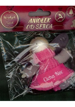 Dekoracja BN - Cicha noc aniołek
