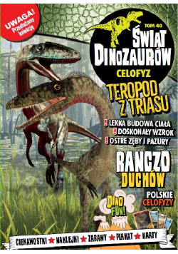 Świat Dinozaurów 40 Celofyz