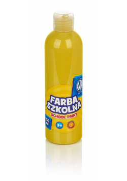 Farba szkolna żółta 250ml ASTRA