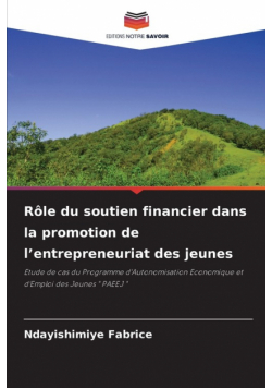 Rôle du soutien financier dans la promotion de l'entrepreneuriat des jeunes