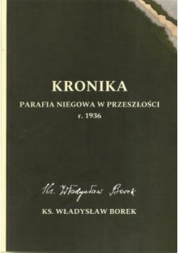 Kronika Parafia Niegowa w przeszłości