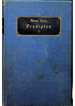 Predigten I 1908r