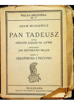 Pan Tadeusz czyli ostatni zjazd na Litwie 1928 r