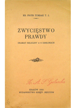 Zwycięstwo Prawdy 1932 r.