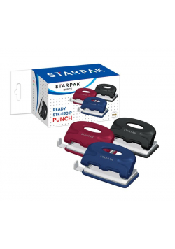 Dziurkacz plastikowy ready STK-130 P czarny