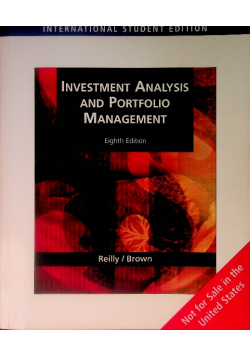 Investment Analysis and Portfolio Management