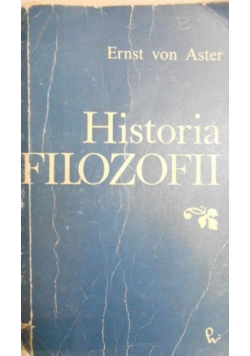 Aster von Ernst - Historia filozofii