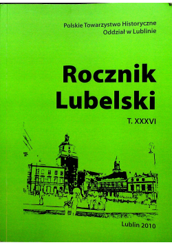 Rocznik Lubelski Tom XXXVI