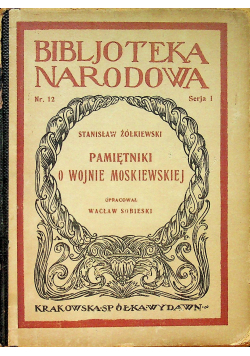 Pamiętniki o wojnie moskiewskiej 1920 r.