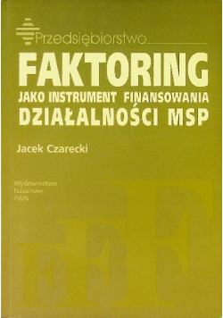 Faktoring jako instrument finansowania
