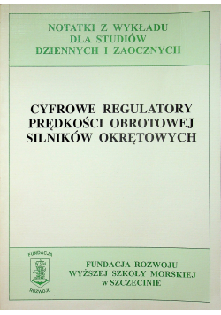 Cyfrowe regulatory prędkości obrotowej silników okrętowych