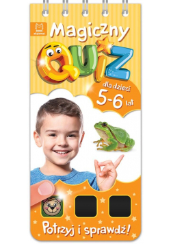 Magiczny quiz dla dzieci 5-6 lat. Pomarańczowy