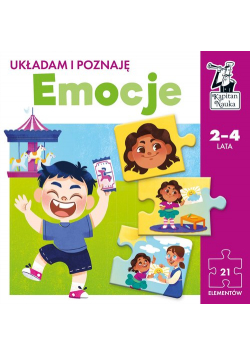 Emocje Układam i poznaję Kapitan Nauka