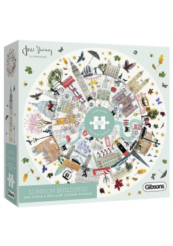 Puzzle 500 Londyńskie budynki (okrągłe) G3