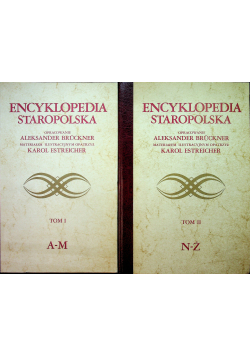 Encyklopedia staropolska 2 tomy