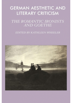 German Aesthetic and Literary Criticism