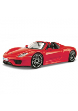 Porsche 918 Spyder red 1:24 BBURAGO