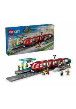 LEGO(R) CITY 60423 (3szt) Tramwaj miejski ze stacją