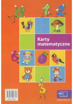 Karty matematyczne. Szkoła podstawowa