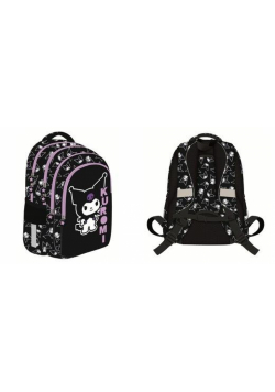 Plecak 4 komorowy Kuromi black