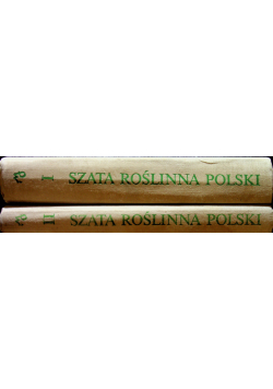 Szata roślinna Polski 2 tomy