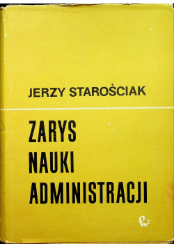 Zarys nauki administracji