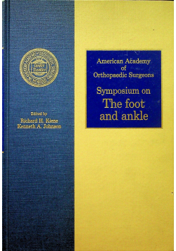 AAOS Symposium on The foot and ankle
