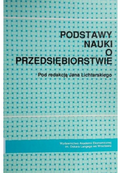 Podstawy nauki o przedsiębiorstwie