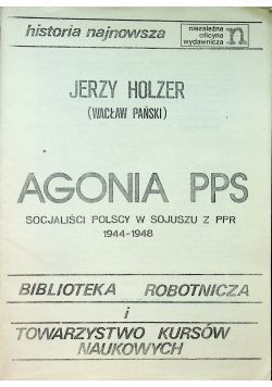 Agonia PPS II obieg