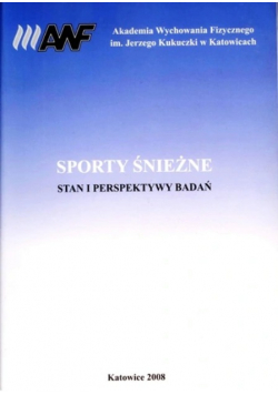 Sporty śnieżne stan i perspektywy badań