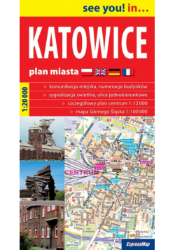 Katowice plan miasta 1:20 000