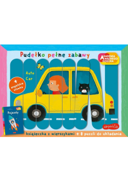 Pojazdy Akademia mądrego dziecka Pudełko pełne zabawy