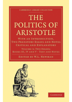 Politics of Aristotle - Volume 3