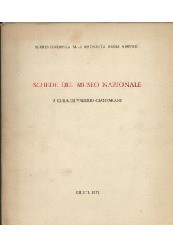 Schede del Museo Nazionale