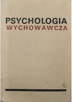 Psychologia wychowawcza