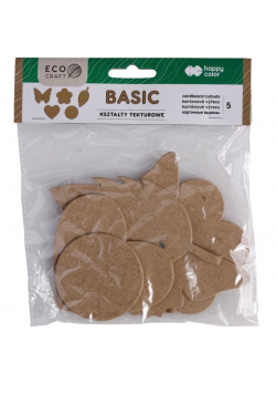 Zestaw kształtów tekturowych Basic 5szt HAPPY COLO