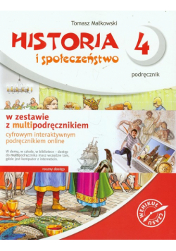 Wehikuł czasu Historia i społeczeństwo 4 podręcznik z multipodręcznikiem + CD