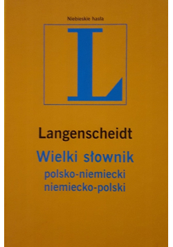 Langenscheidt Słownik maxi polsko niemiecki niemiecko polski