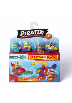 Piratix Shark Treasure Captain Pack 1szt.mix