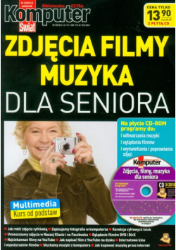 Zdjęcia filmy muzyka dla seniora z płytą CD