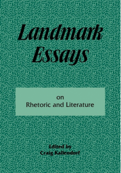 Landmark Essays on Rhetoric and Literature