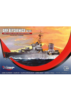 Okręt ORP Błyskawica wz. 65
