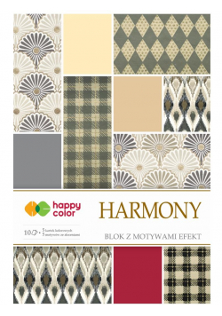 Blok Effect Harmony 10 arkuszy HAPPY COLOR