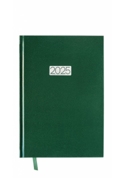 Kalendarz 2025 Ekonomiczny A5 dzienny zielony KK-A5D E
